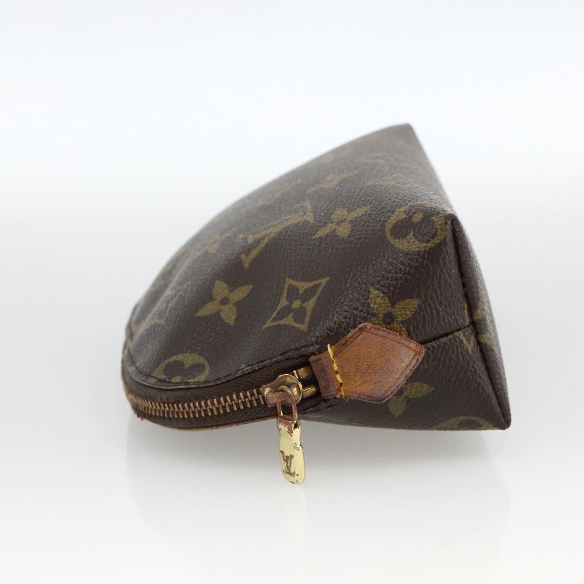 LOUIS VUITTON Monogram Pochette Cosmetic PM Pouch M43998 LV Auth BAZ462