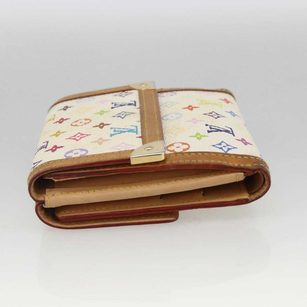 LOUIS VUITTON Multicolor Porte Monnaie Billets Cartes Credit M92983 Auth BAZ465