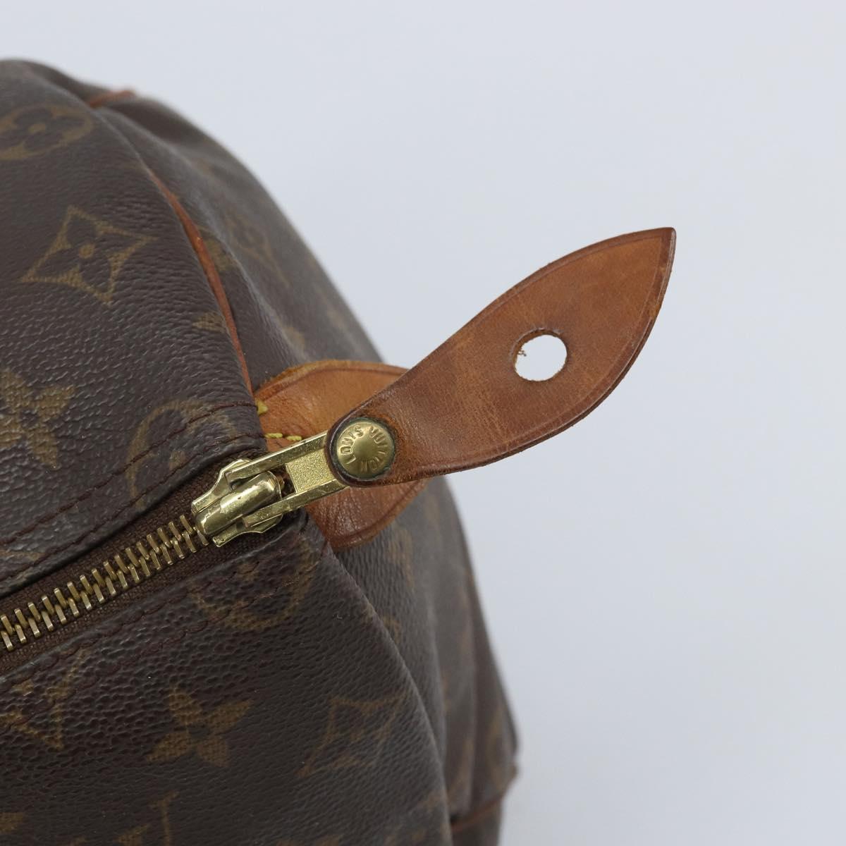 LOUIS VUITTON Monogram Speedy 35 Hand Bag M41524 LV Auth BAZ541