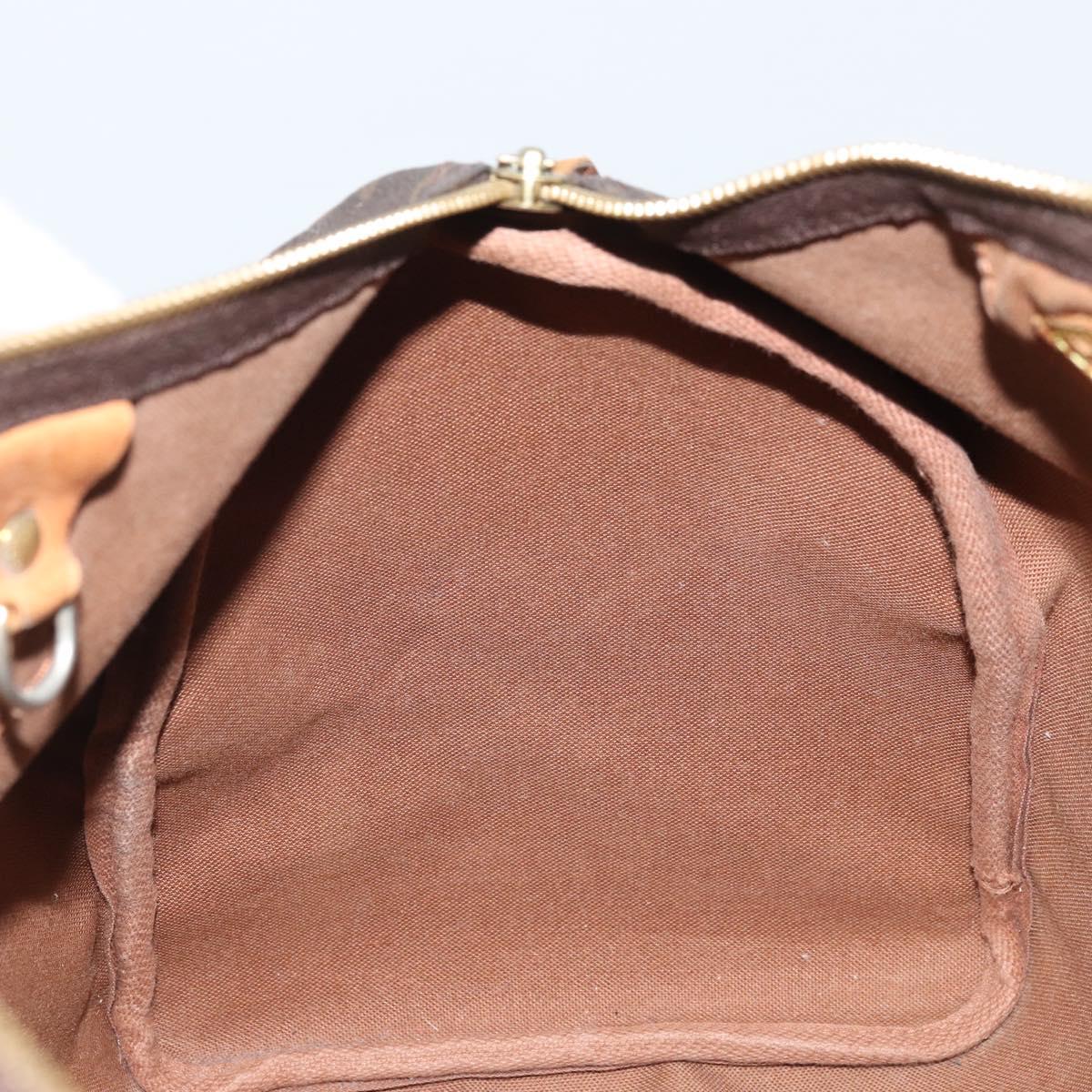 LOUIS VUITTON Monogram Speedy 35 Hand Bag M41524 LV Auth BAZ541