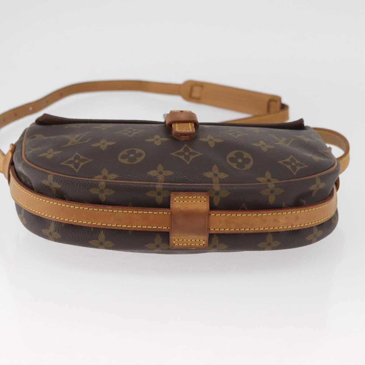 LOUIS VUITTON Monogram Jeune Fille MM Shoulder Bag M51226 LV Auth BAZ545