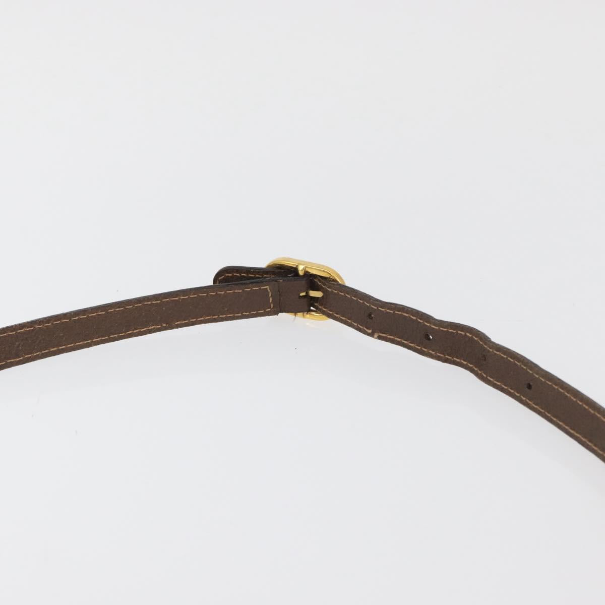 GUCCI GG Supreme Web Sherry Line Shoulder Bag PVC Beige 56 02 087 Auth BAZ559