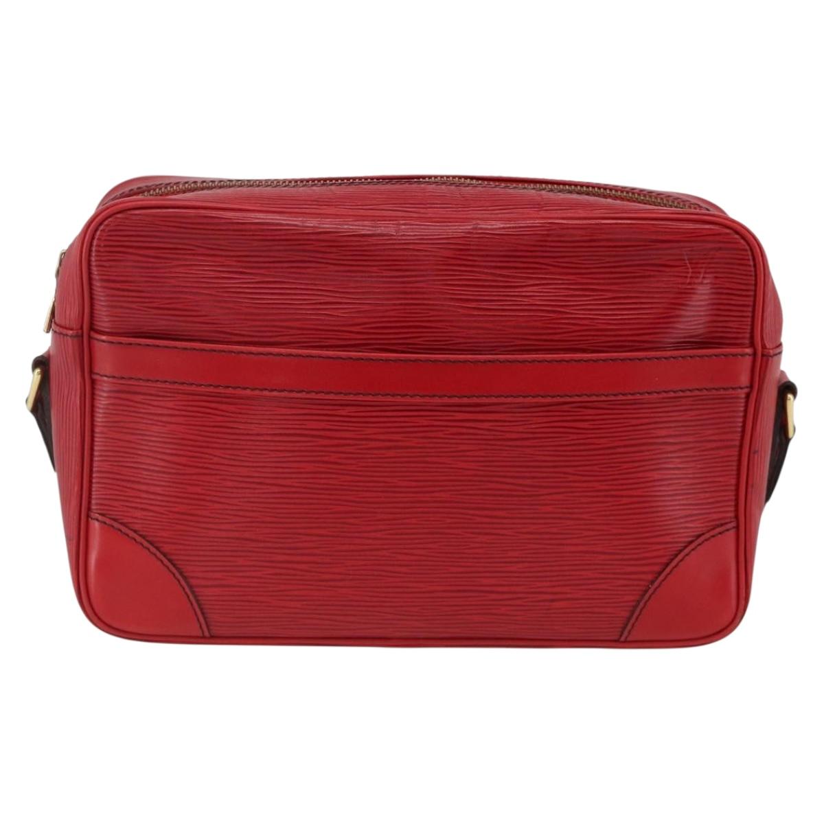 LOUIS VUITTON Epi Trocadero 27 Shoulder Bag Red M52317 LV Auth BAZ585