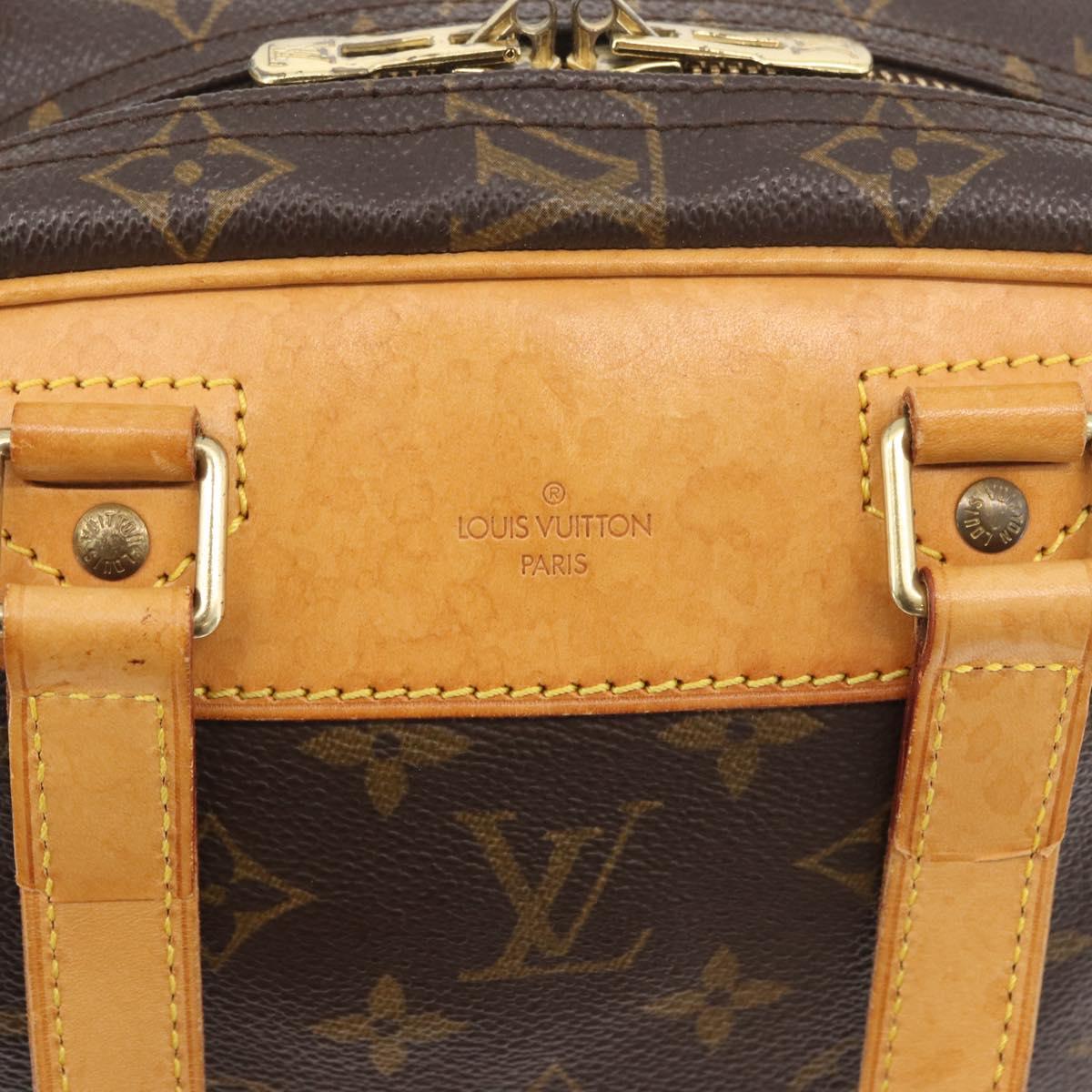 LOUIS VUITTON Monogram Excursion Hand Bag M41450 LV Auth BAZ587A