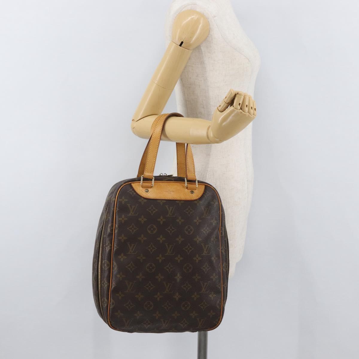 LOUIS VUITTON Monogram Excursion Hand Bag M41450 LV Auth BAZ587A