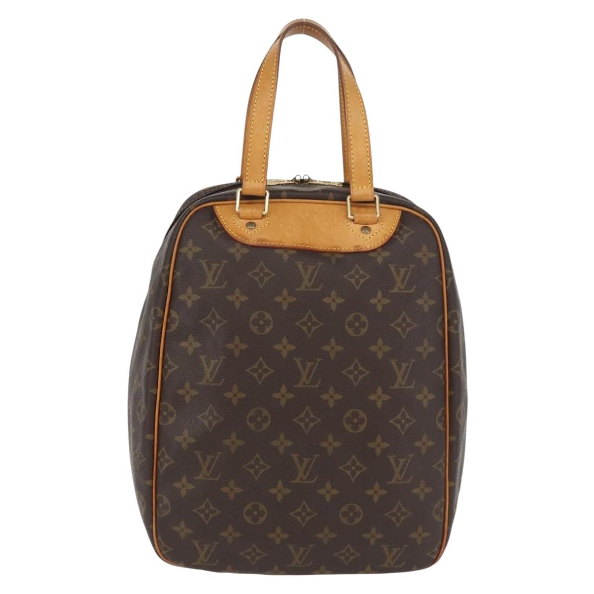 LOUIS VUITTON Monogram Excursion Hand Bag M41450 LV Auth BAZ587A