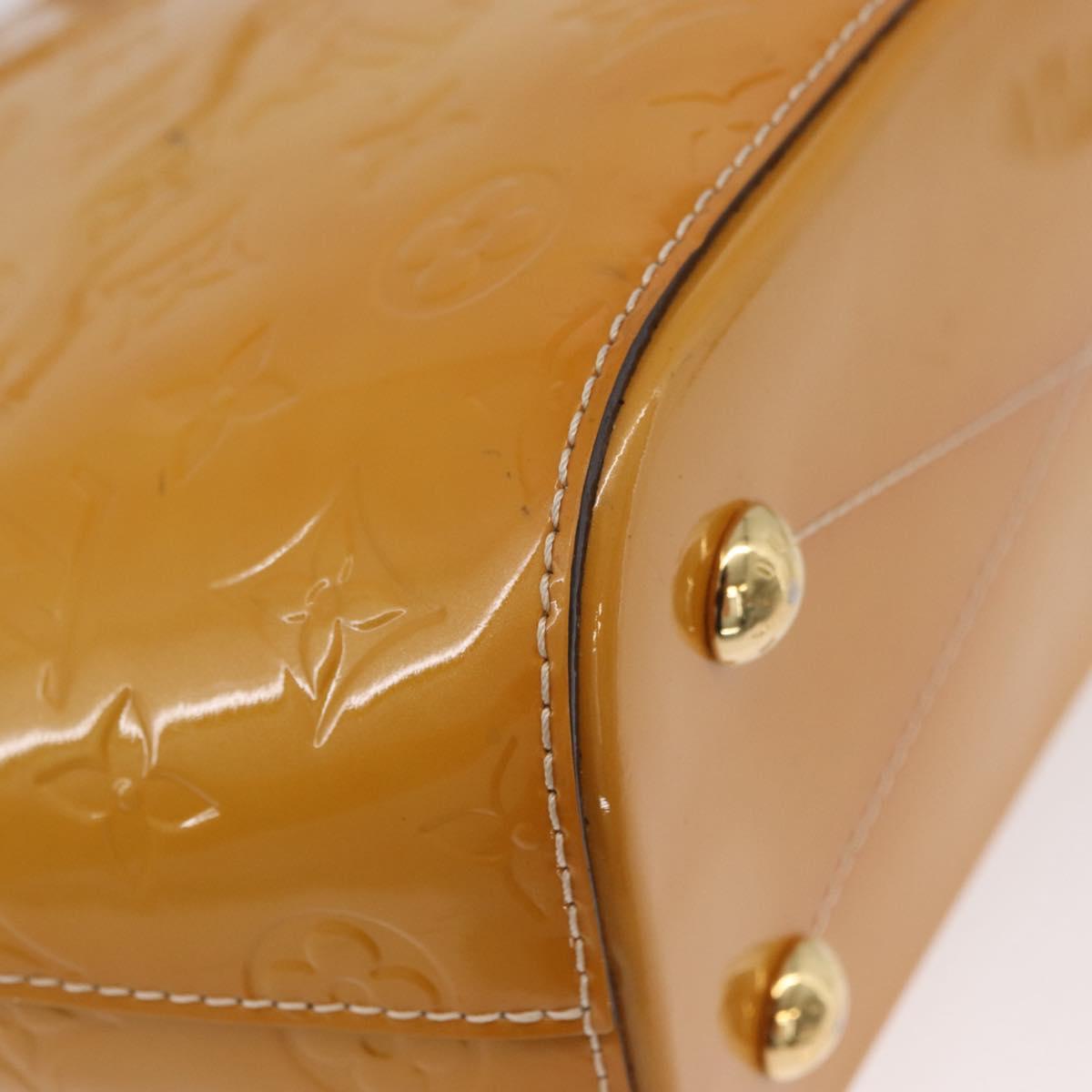 LOUIS VUITTON Vernis Montebello PM Hand Bag 2way Dunne M90167 LV Auth BAZ599