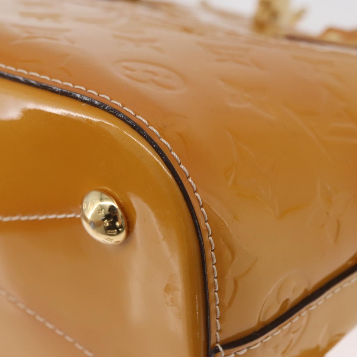 LOUIS VUITTON Vernis Montebello PM Hand Bag 2way Dunne M90167 LV Auth BAZ599