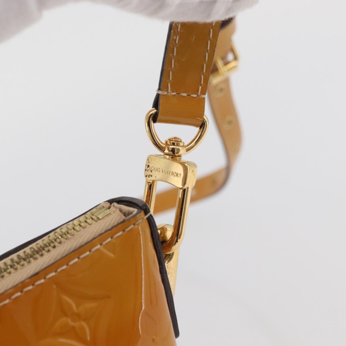 LOUIS VUITTON Vernis Montebello PM Hand Bag 2way Dunne M90167 LV Auth BAZ599