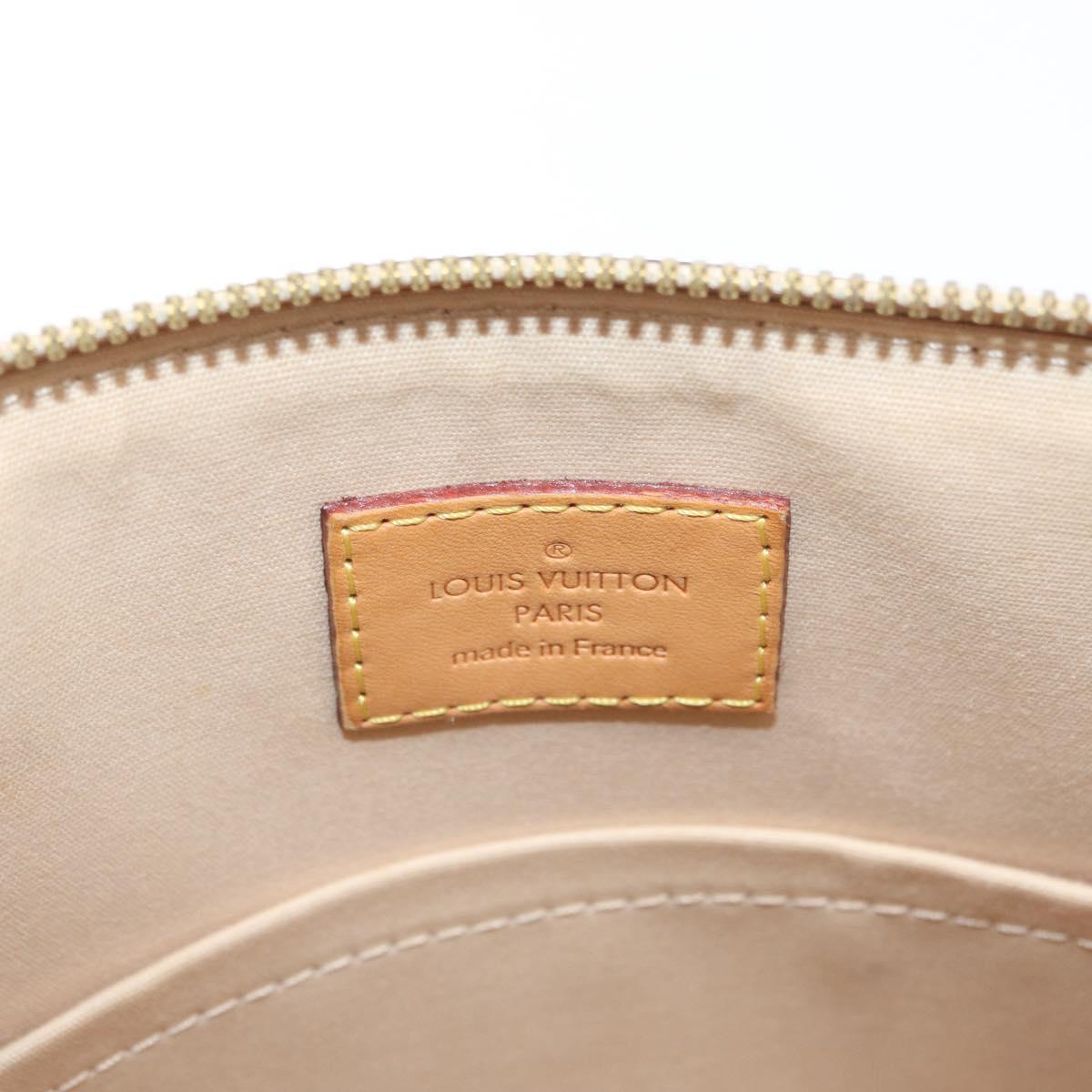 LOUIS VUITTON Vernis Montebello PM Hand Bag 2way Dunne M90167 LV Auth BAZ599