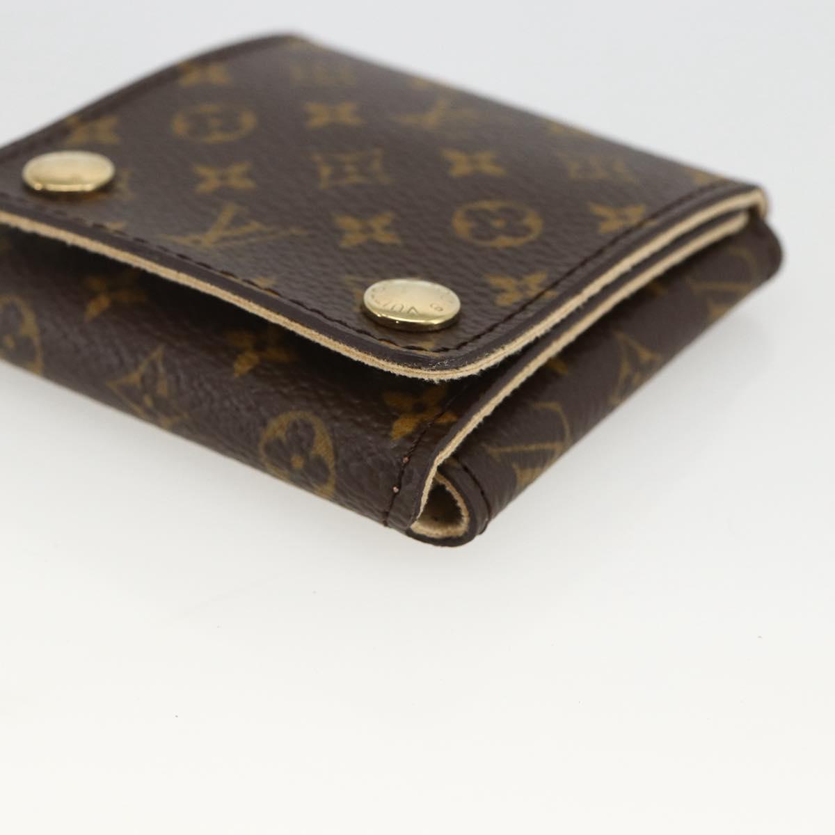 LOUIS VUITTON Monogram Accessory Case Jewelry Box LV Auth BAZ606A