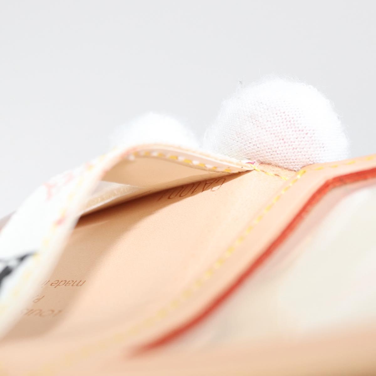 LOUIS VUITTON Multicolor Porto Photo 4 Vole Photo Case White M58005 Auth BAZ610V