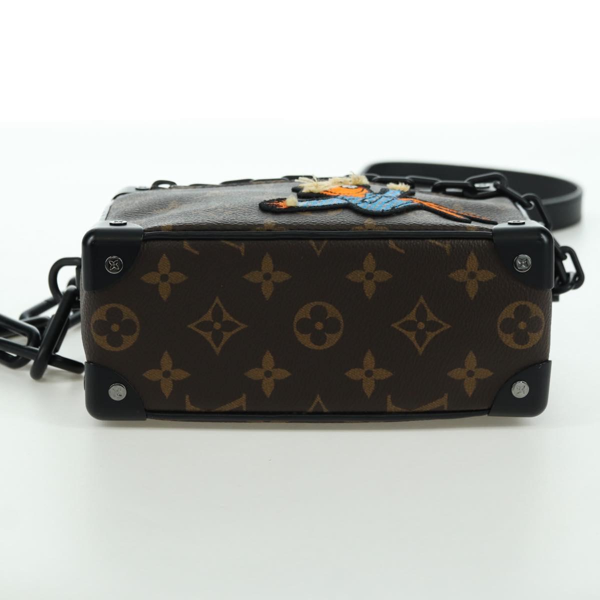 LOUIS VUITTON Monogram Soft Trunk LV Friend Shoulder Bag M80159 Auth BAZ612SAM