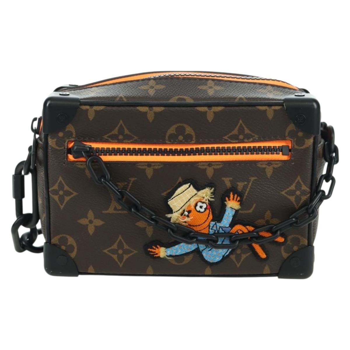 LOUIS VUITTON Monogram Soft Trunk LV Friend Shoulder Bag M80159 Auth BAZ612SAM