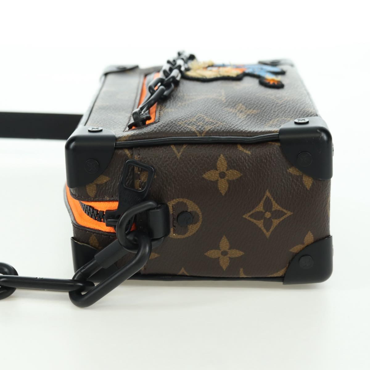 LOUIS VUITTON Monogram Soft Trunk LV Friend Shoulder Bag M80159 Auth BAZ612SAM