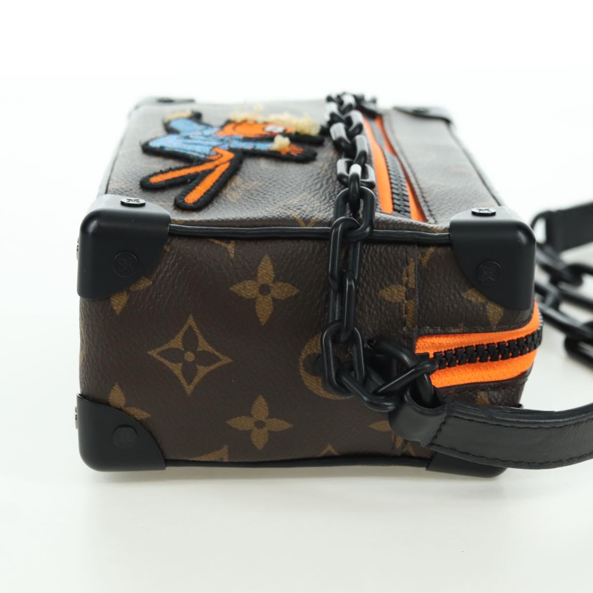 LOUIS VUITTON Monogram Soft Trunk LV Friend Shoulder Bag M80159 Auth BAZ612SAM