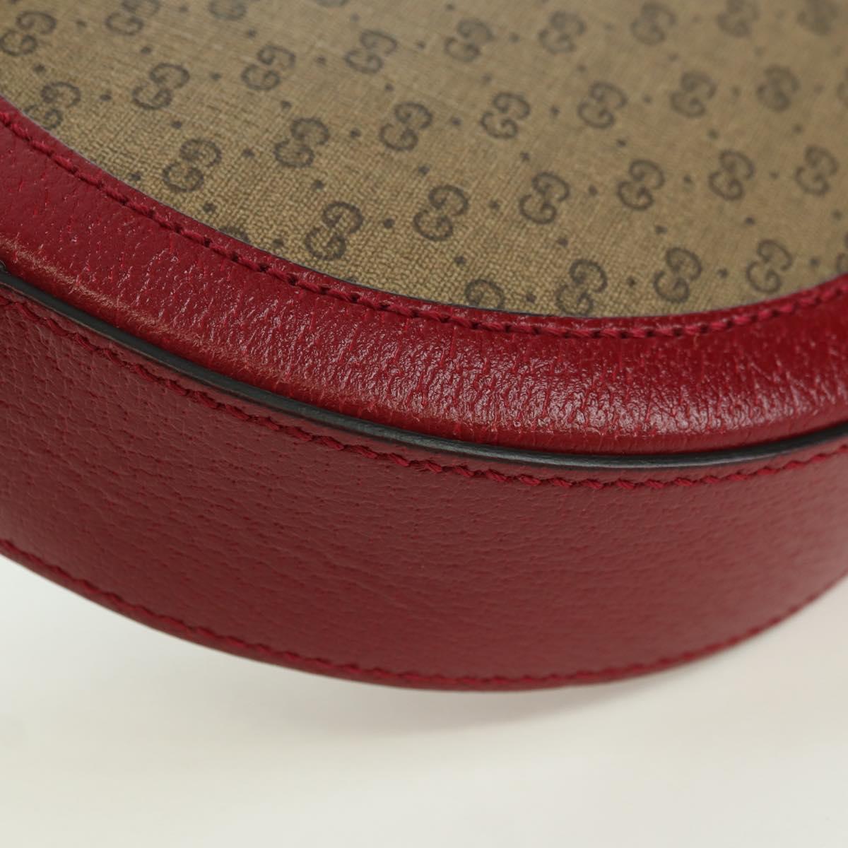 GUCCI Micro GG Supreme Doraemon x Fujiko-Pro Bag PVC Beige 625216 Auth BAZ631SM
