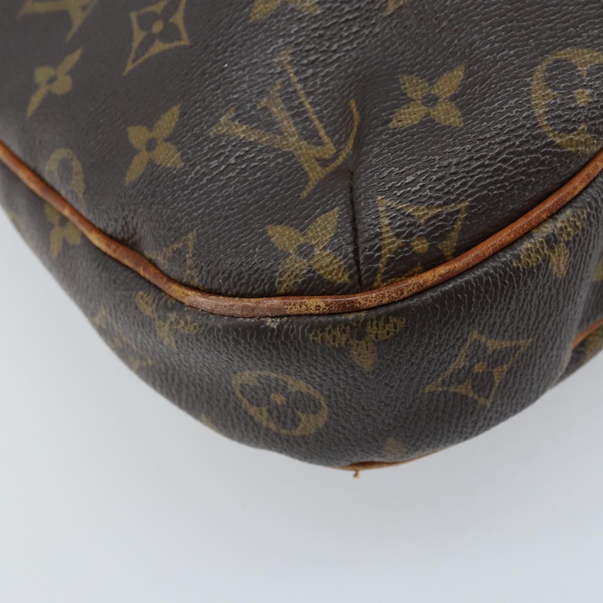 LOUIS VUITTON Monogram Odeon MM Shoulder Bag M56389 LV Auth BAZ643