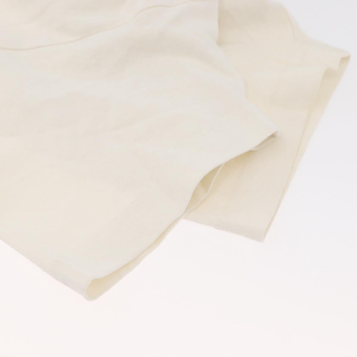GUCCI Short Sleeved T Shirt Cotton White Auth BAZ660A