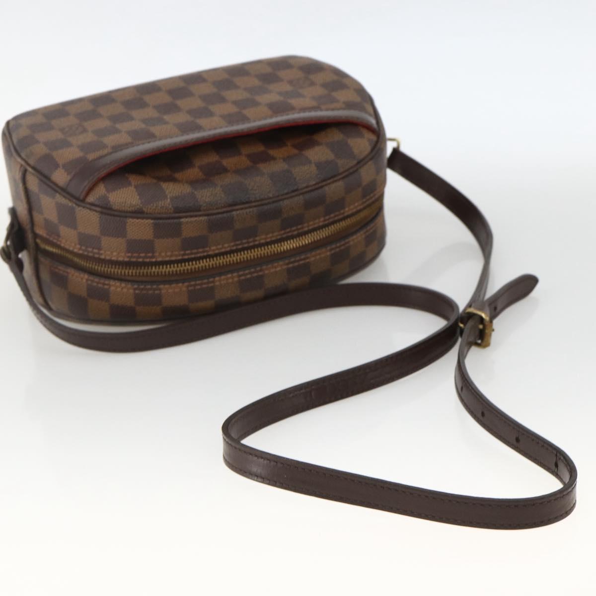 LOUIS VUITTON Damier Ebene Blois Shoulder Bag SPO N48095 LV Auth BAZ671