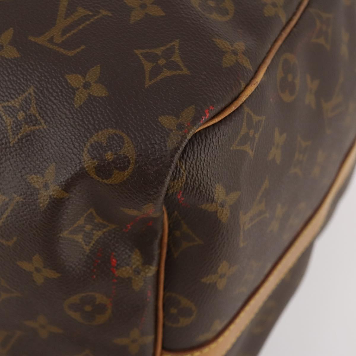 LOUIS VUITTON Monogram Keepall Bandouliere 60 Boston Bag M41412 LV Auth BAZ679A
