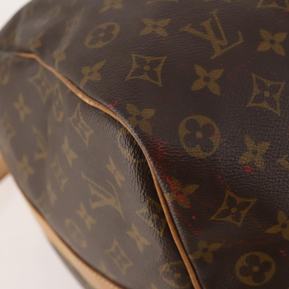 LOUIS VUITTON Monogram Keepall Bandouliere 60 Boston Bag M41412 LV Auth BAZ679A