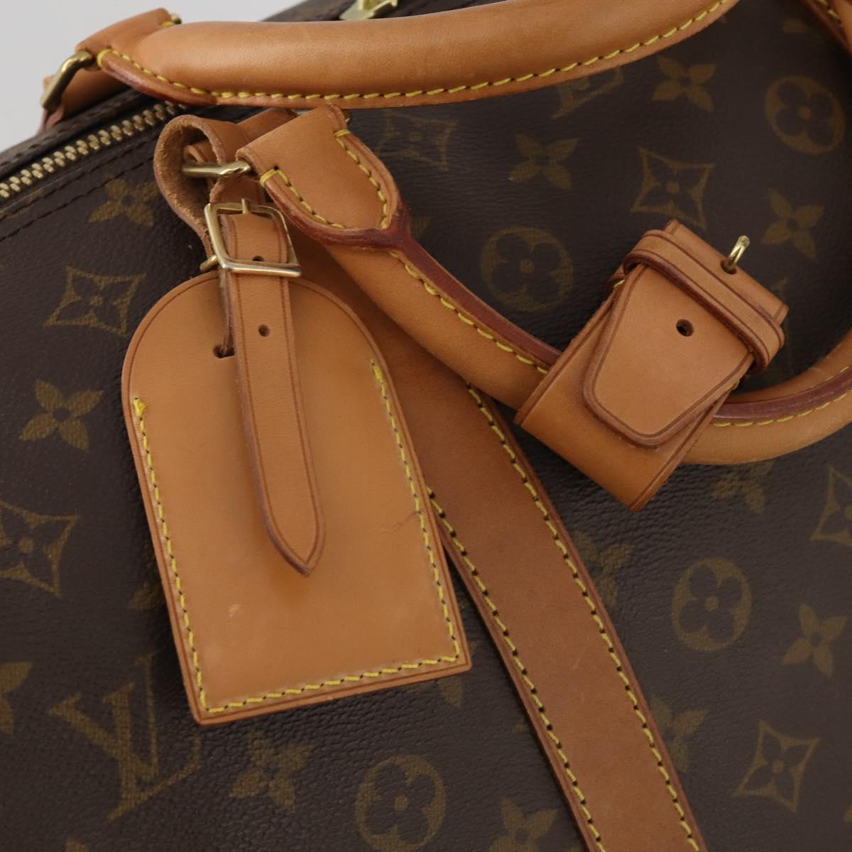 LOUIS VUITTON Monogram Keepall Bandouliere 60 Boston Bag M41412 LV Auth BAZ679A