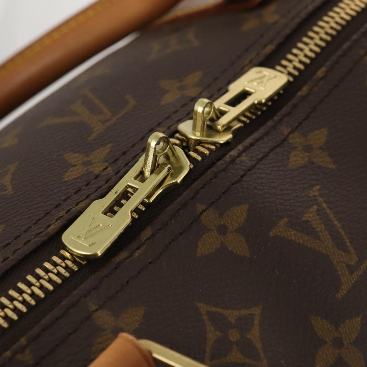 LOUIS VUITTON Monogram Keepall Bandouliere 60 Boston Bag M41412 LV Auth BAZ679A