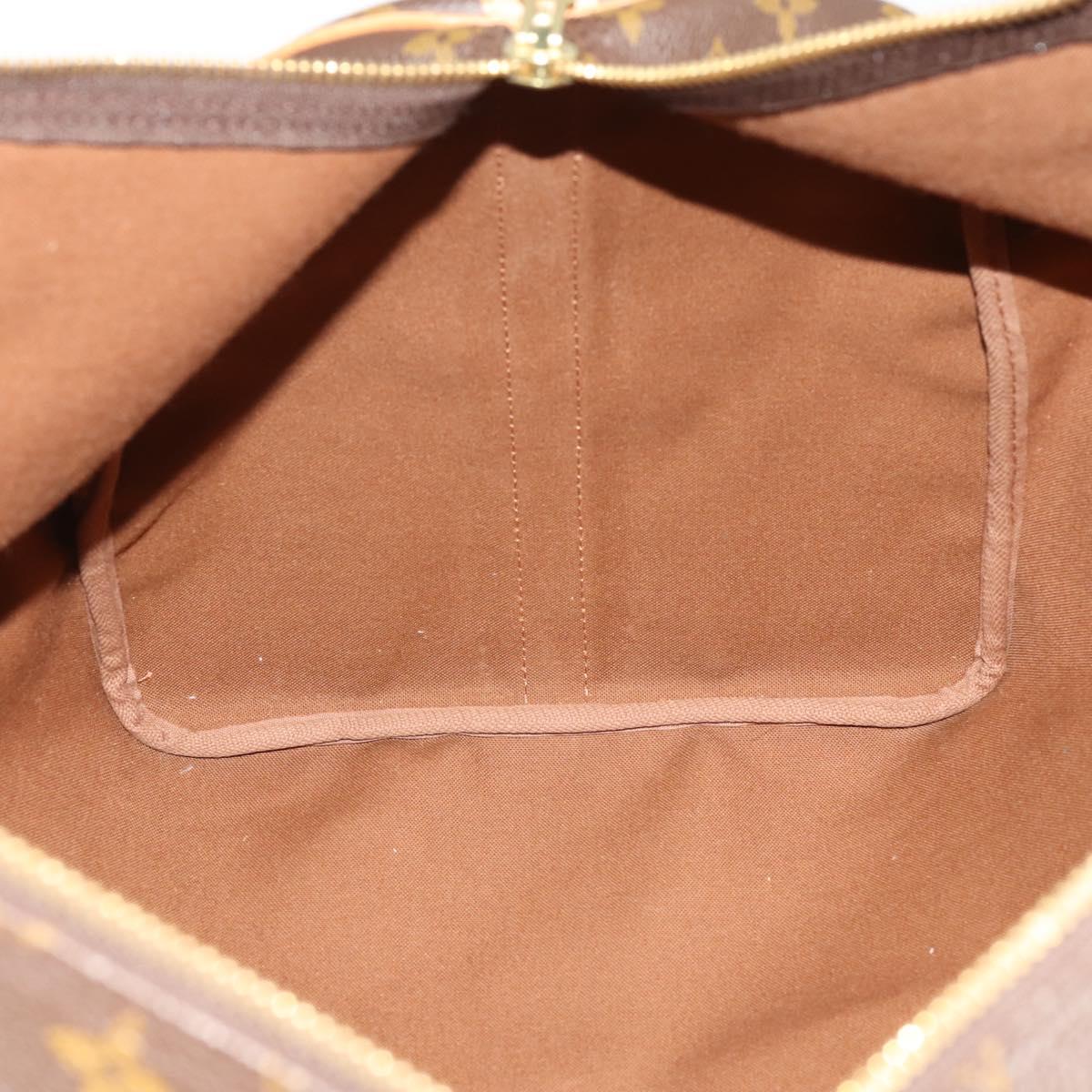 LOUIS VUITTON Monogram Keepall Bandouliere 60 Boston Bag M41412 LV Auth BAZ679A