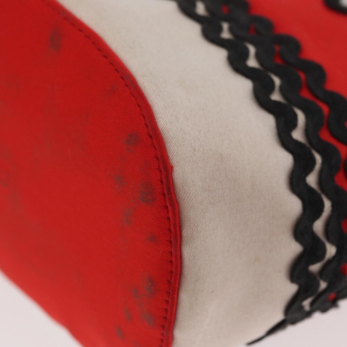 Miu Miu Hand Bag Nylon Red Auth BAZ702A