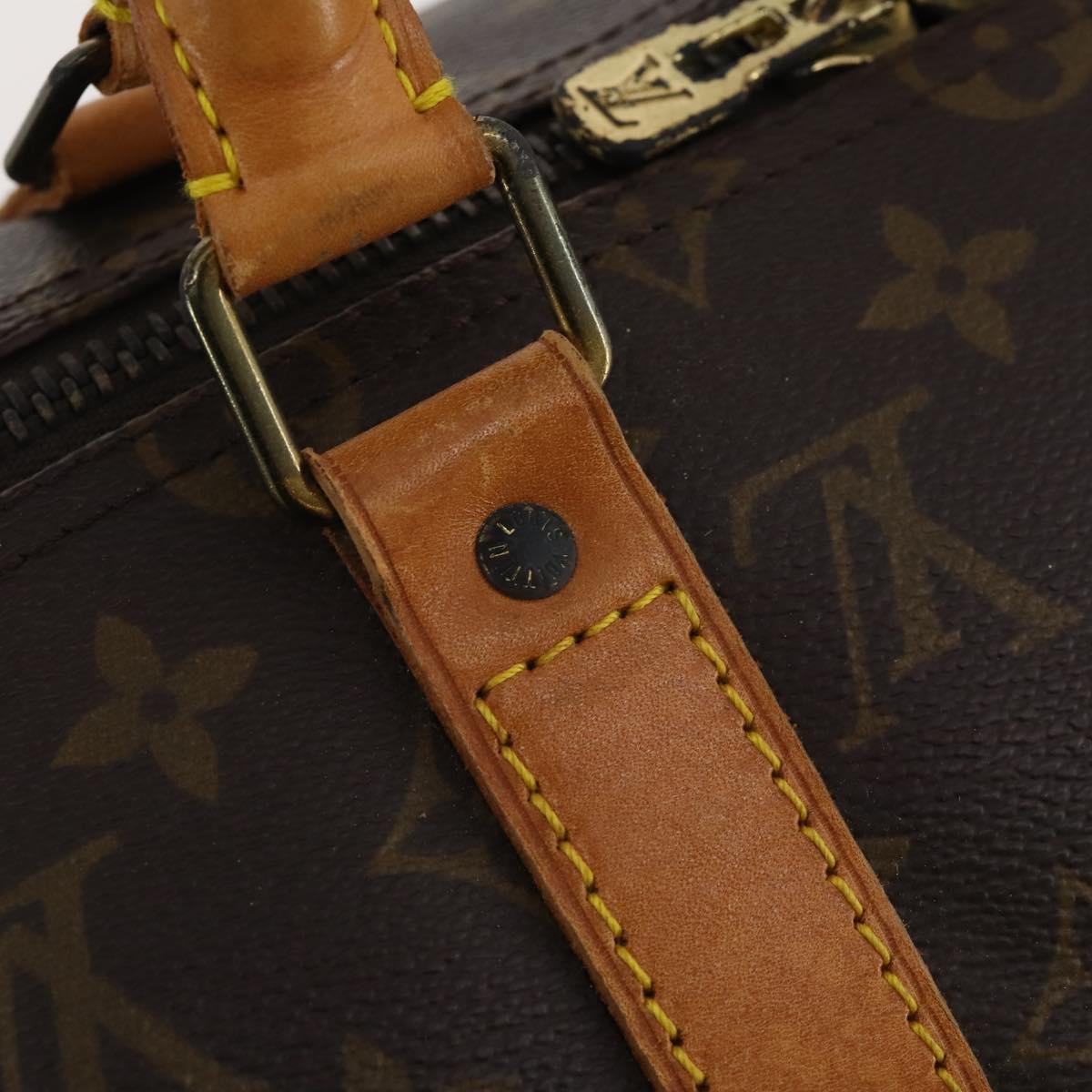 LOUIS VUITTON Monogram Keepall 50 Boston Bag M41426 LV Auth BAZ723A
