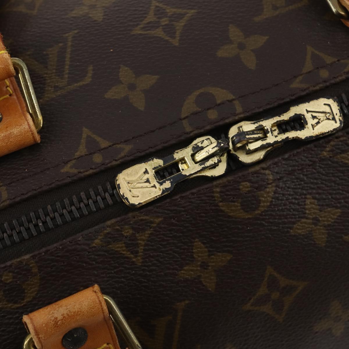 LOUIS VUITTON Monogram Keepall 50 Boston Bag M41426 LV Auth BAZ723A