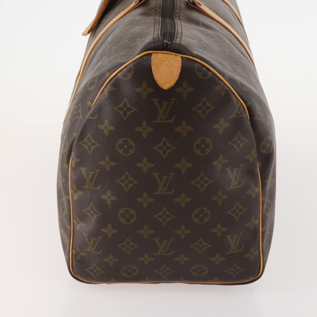 LOUIS VUITTON Monogram Keepall 50 Boston Bag M41426 LV Auth BAZ723A