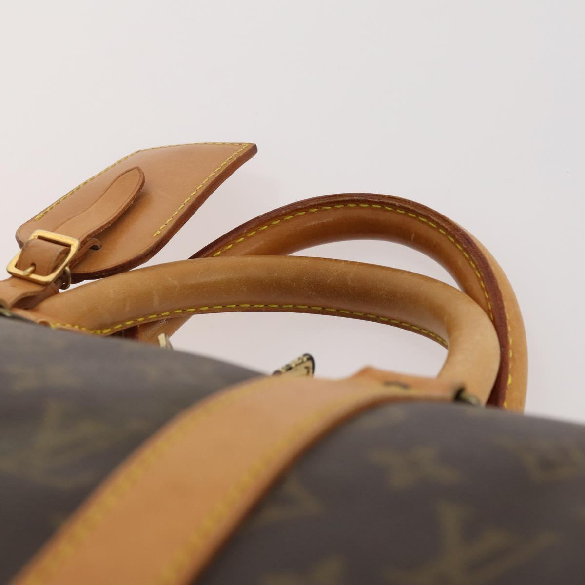 LOUIS VUITTON Monogram Keepall 50 Boston Bag M41426 LV Auth BAZ723A