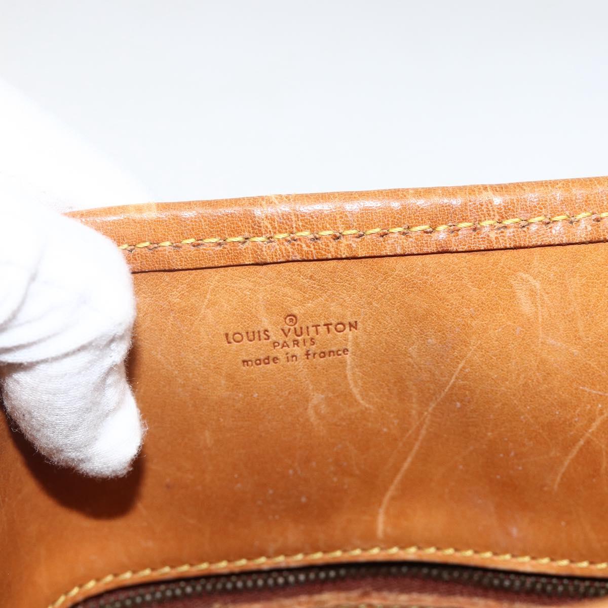 LOUIS VUITTON Monogram Bucket GM Shoulder Bag M42236 LV Auth BAZ725