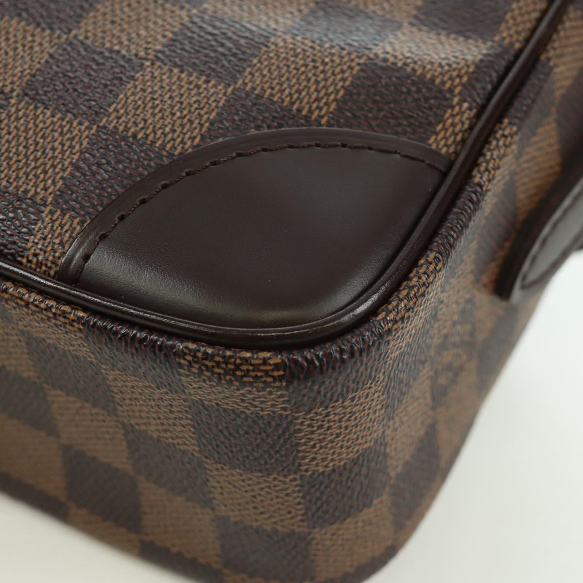 LOUIS VUITTON Damier Ebene Trocadero 27 Shoulder Bag SPO N48085 LV Auth BAZ735A