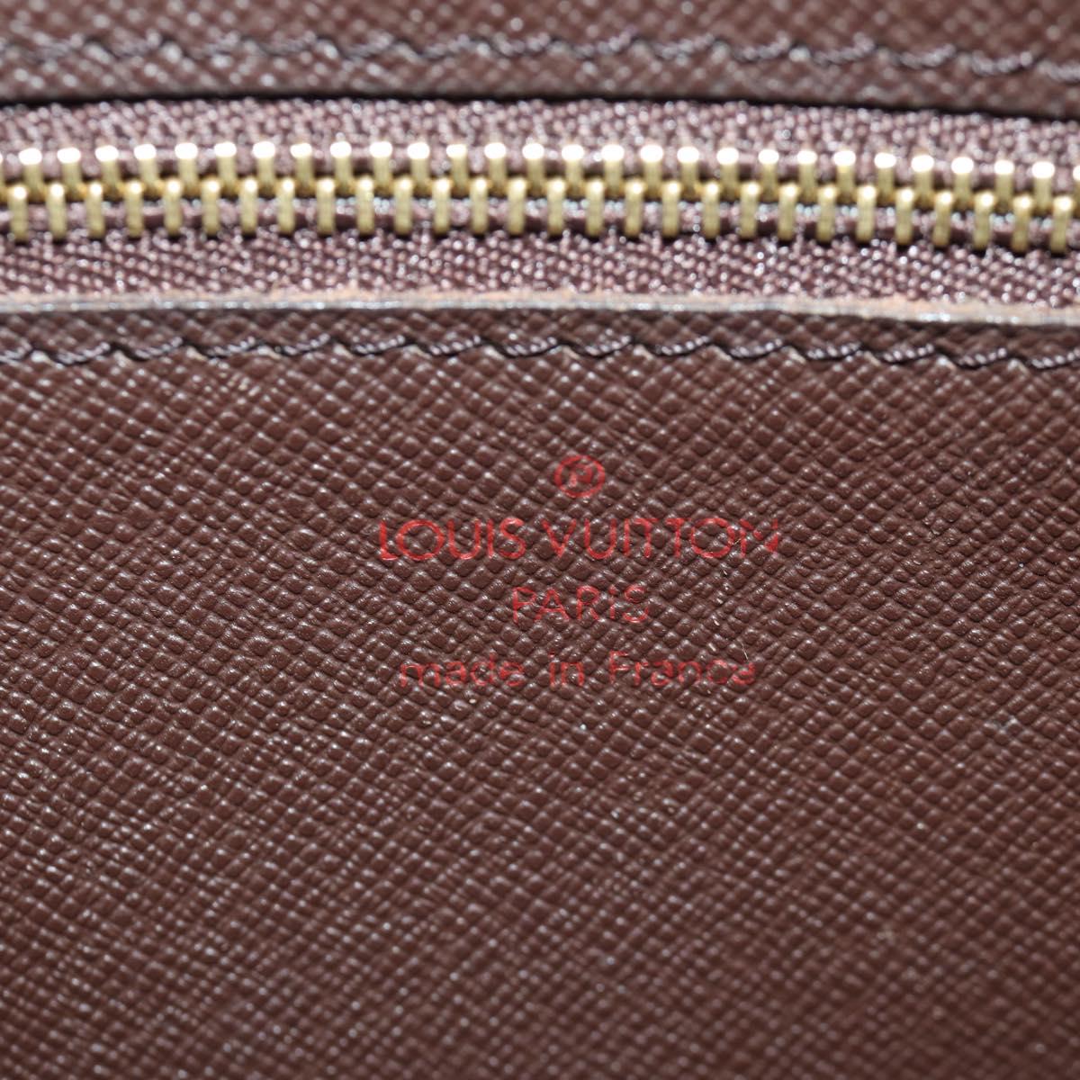 LOUIS VUITTON Damier Ebene Trocadero 27 Shoulder Bag SPO N48085 LV Auth BAZ735A
