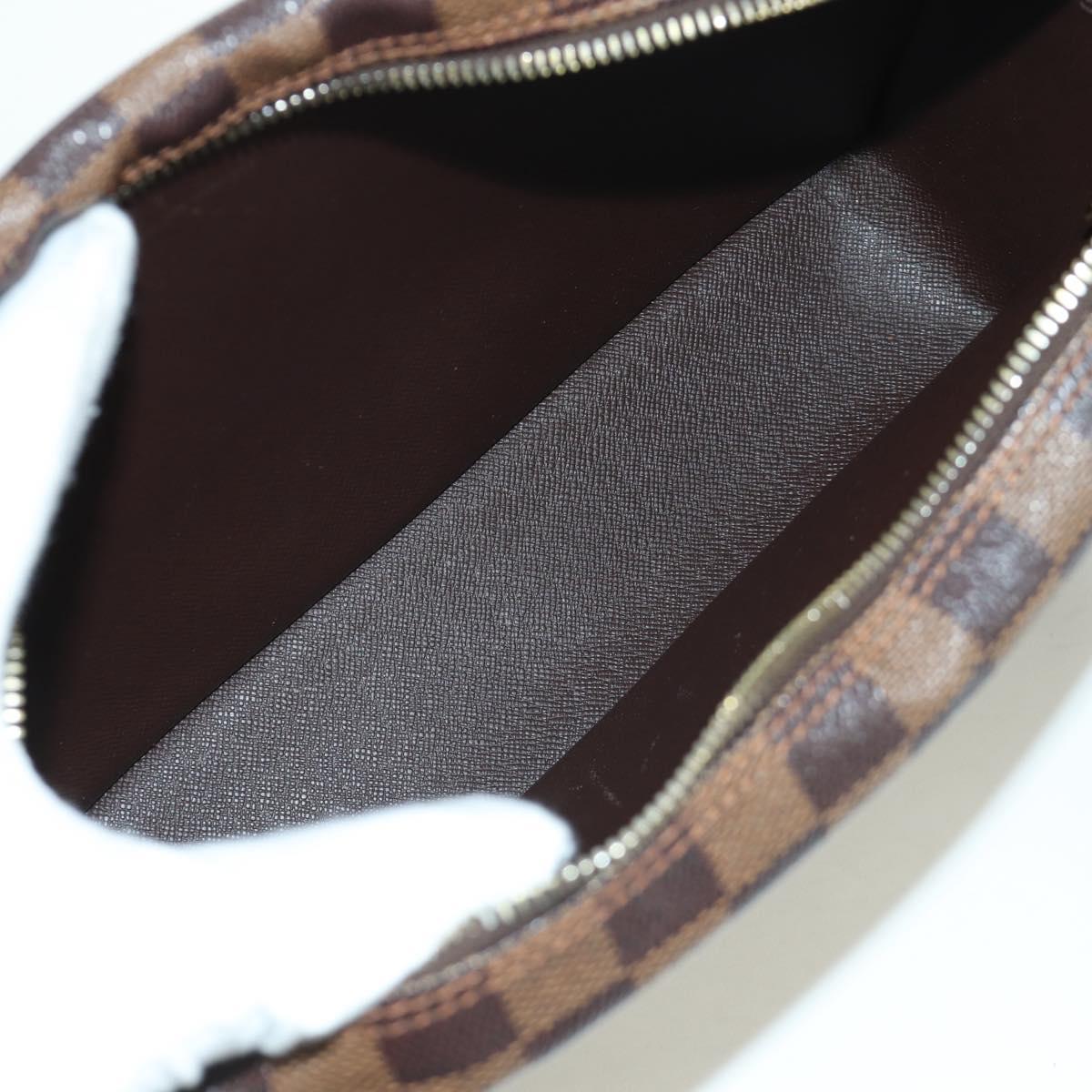 LOUIS VUITTON Damier Ebene Trocadero 27 Shoulder Bag SPO N48085 LV Auth BAZ735A