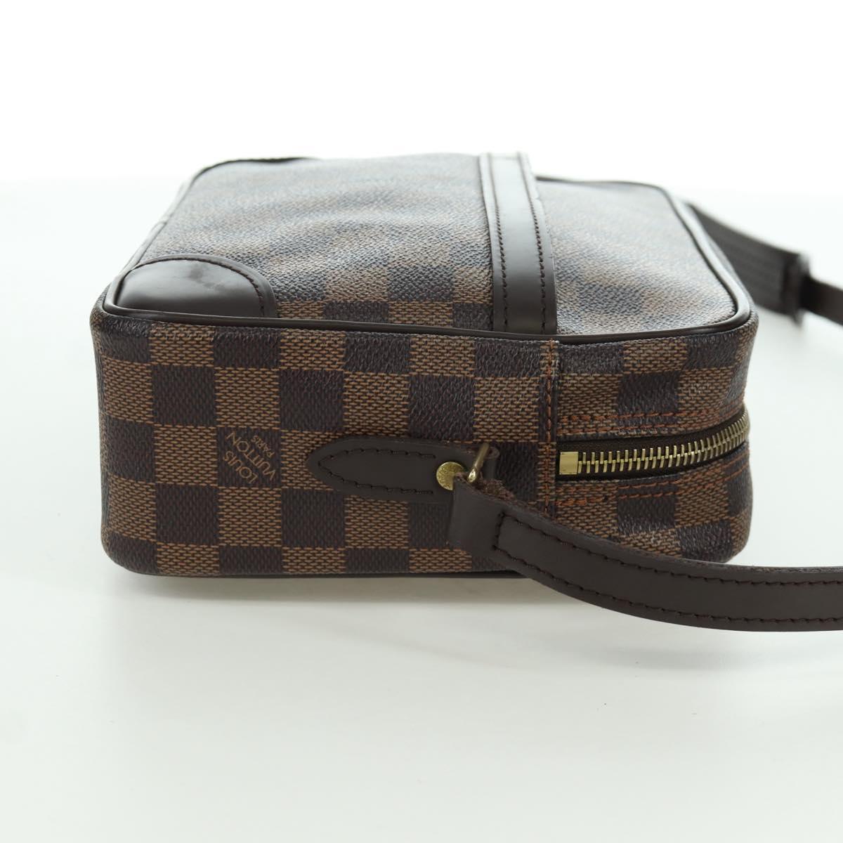 LOUIS VUITTON Damier Ebene Trocadero 27 Shoulder Bag SPO N48085 LV Auth BAZ735A