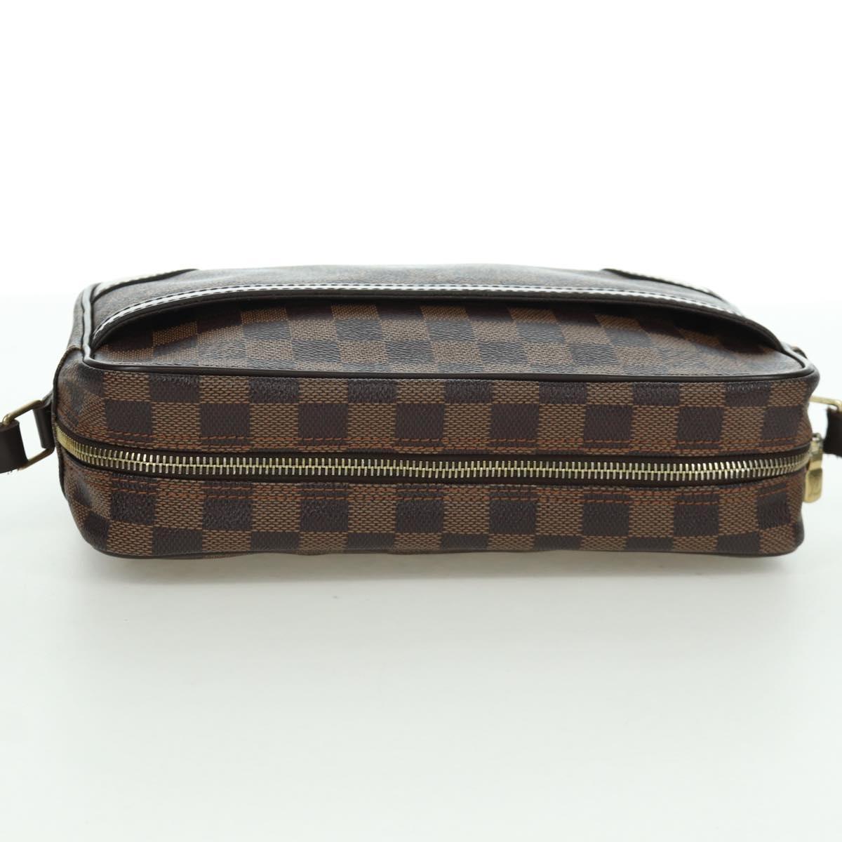 LOUIS VUITTON Damier Ebene Trocadero 27 Shoulder Bag SPO N48085 LV Auth BAZ735A