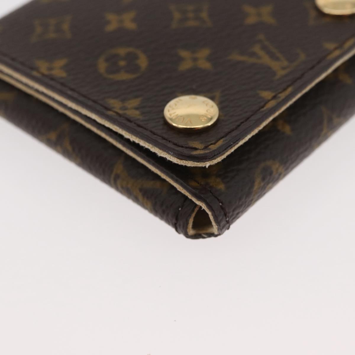 LOUIS VUITTON Monogram Jewelry case Jewelry Box LV Auth BAZ752A