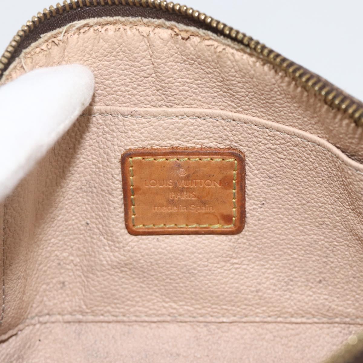 LOUIS VUITTON Monogram Pochette Cosmetic PM Pouch M43998 LV Auth BAZ755
