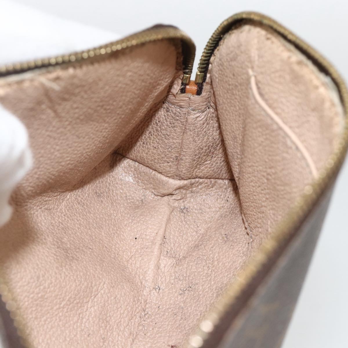 LOUIS VUITTON Monogram Pochette Cosmetic PM Pouch M43998 LV Auth BAZ755