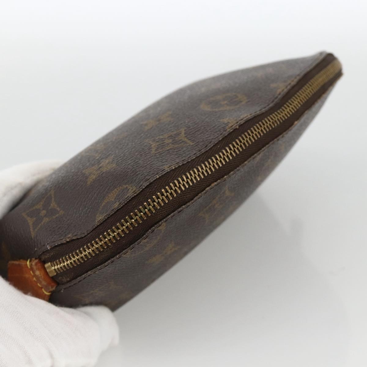 LOUIS VUITTON Monogram Pochette Cosmetic PM Pouch M43998 LV Auth BAZ755