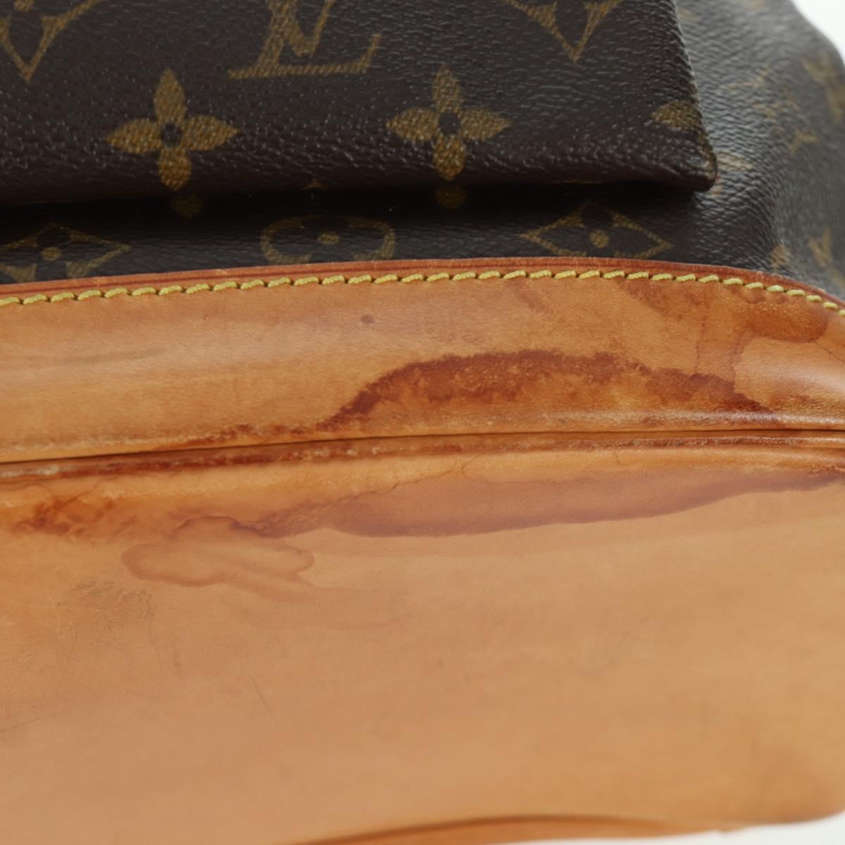 LOUIS VUITTON Monogram Montsouris GM Backpack M51135 LV Auth BAZ774A