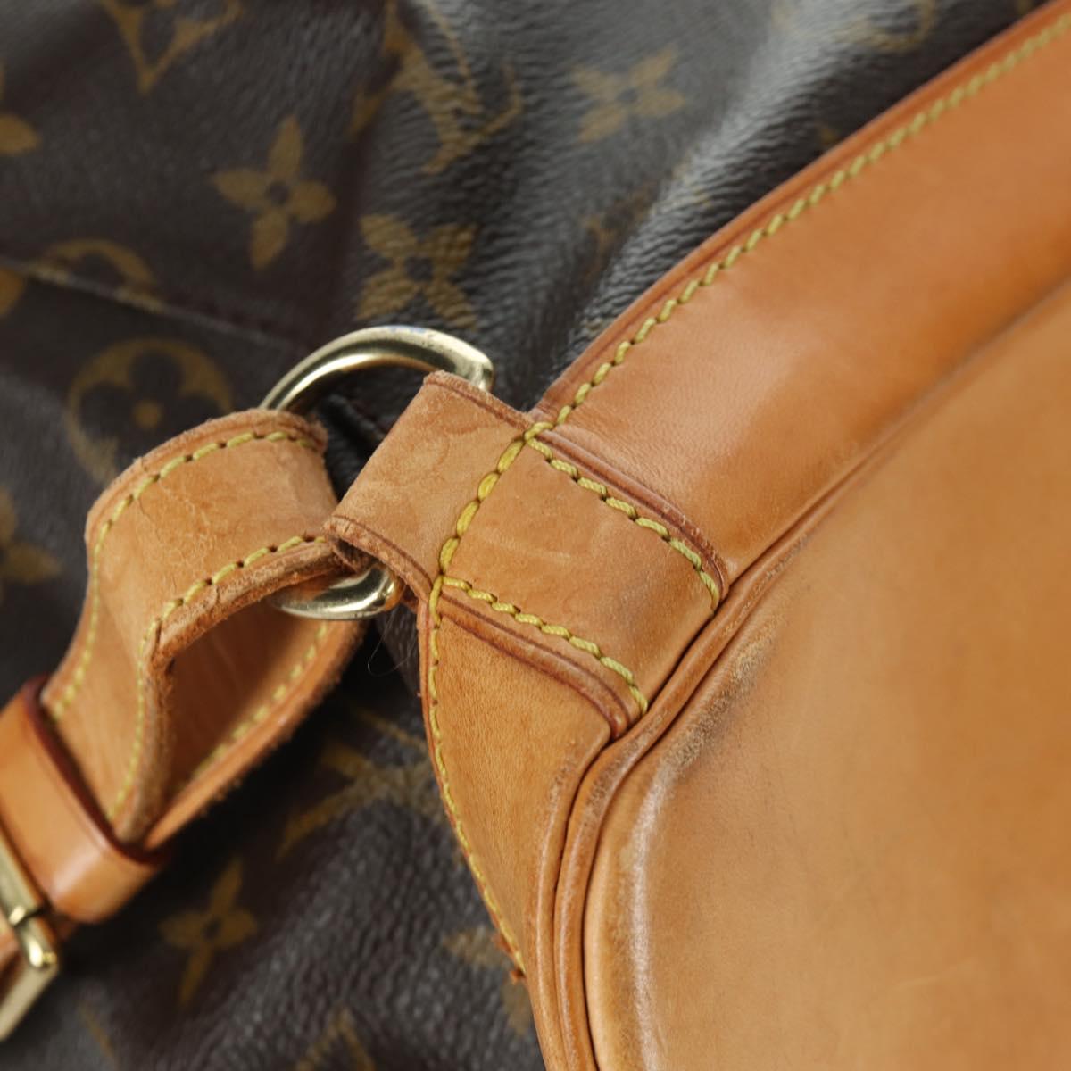 LOUIS VUITTON Monogram Montsouris GM Backpack M51135 LV Auth BAZ774A