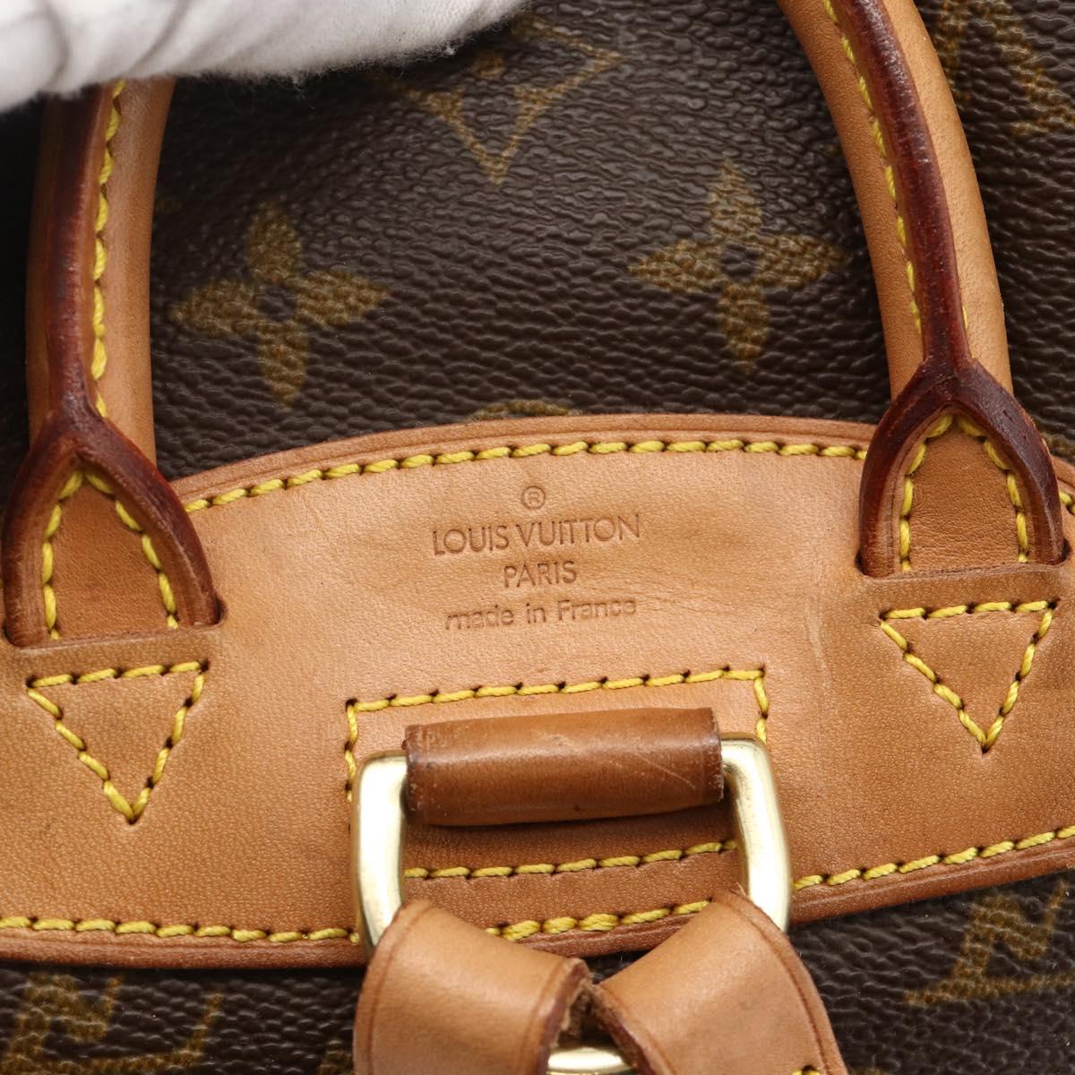 LOUIS VUITTON Monogram Montsouris PM Backpack M51137 LV Auth BAZ816A