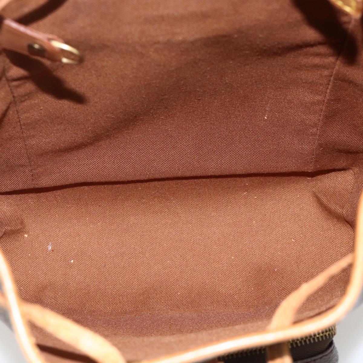 LOUIS VUITTON Monogram Montsouris PM Backpack M51137 LV Auth BAZ816A