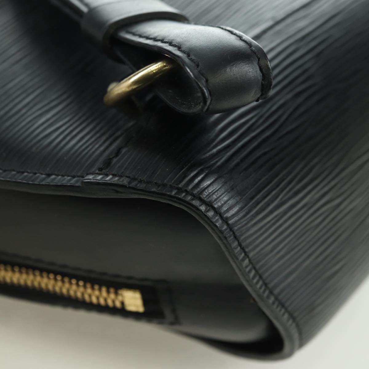 LOUIS VUITTON Epi Mabillon Backpack Black M52232 LV Auth BAZ844A