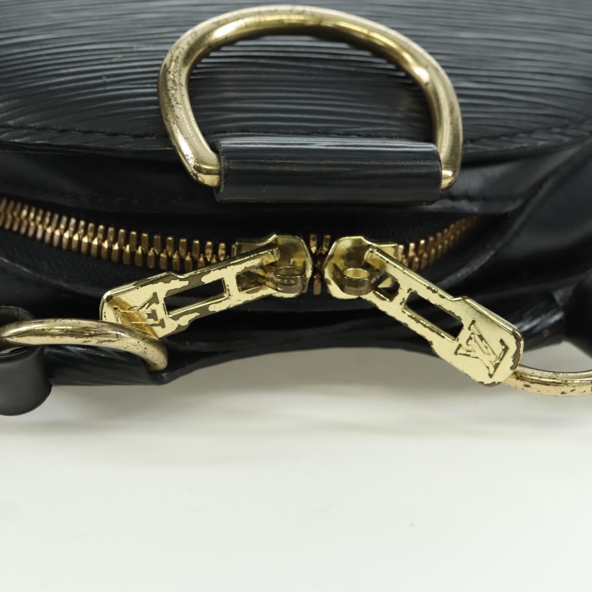 LOUIS VUITTON Epi Mabillon Backpack Black M52232 LV Auth BAZ844A
